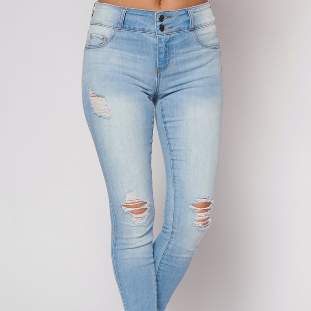 Distressed Jeans